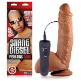 Shane Diesel 10 in. Vibrating Dildo - Royal Sins