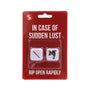Shots S - Line In Case of Sudden Lust Sex Dice - Royal Sins