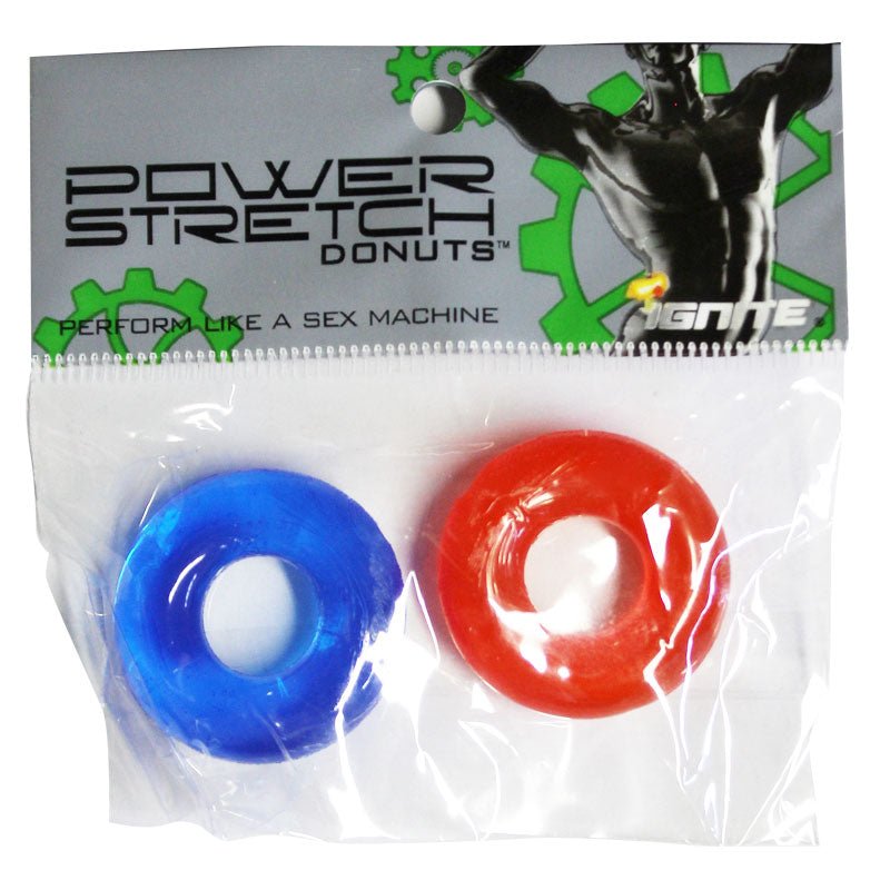 SI Power Stretch Donuts 2Pk Red/Blue - Royal Sins