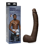 Signature Cocks Isiah Maxwell 10 Inch ULTRASKYN Cock Chocolate - Royal Sins