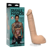 Signature Cocks Small Hands 9 inch ULTRASKYN Cock with Removable Vac - U - Lock Suction Cup Vanilla - Royal Sins