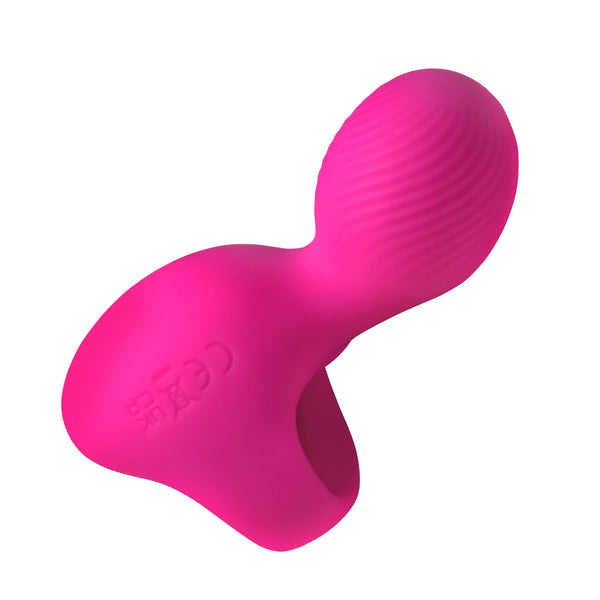 Silicone Finger Vibrator - Pink - Royal Sins