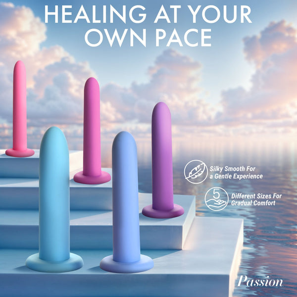 Silicone Pelvic Kegel Exerciser Set - Royal Sins