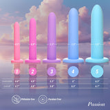 Silicone Pelvic Kegel Exerciser Set - Royal Sins
