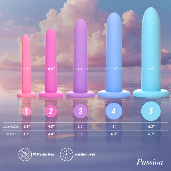 Silicone Pelvic Kegel Exerciser Set - Royal Sins