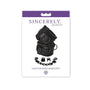 Sincerely, Sportsheets Lace Adjustable Fur - Lined Handcuffs Black - Royal Sins