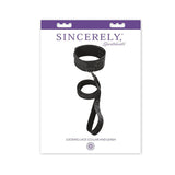 Sincerely, Sportsheets Lace Collar & Leash - Royal Sins