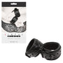 Sinful Vinyl Wrist Cuffs Black - Royal Sins