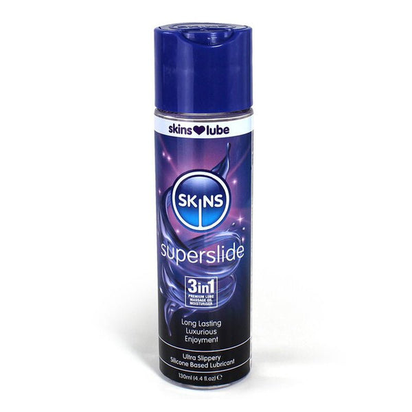 Skins Superslide Silicone Lubricant 4 oz. - Royal Sins