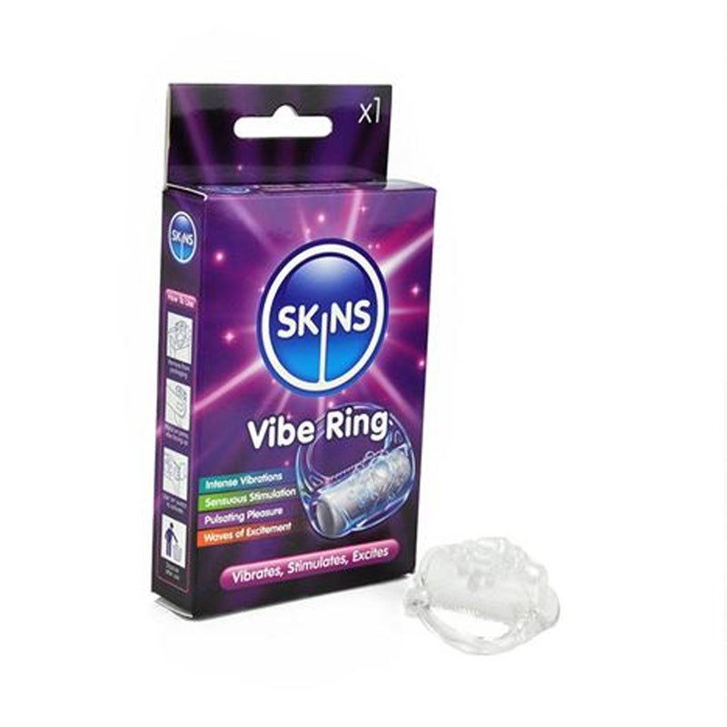 Skins Vibrating Ring Retail Pack - Royal Sins