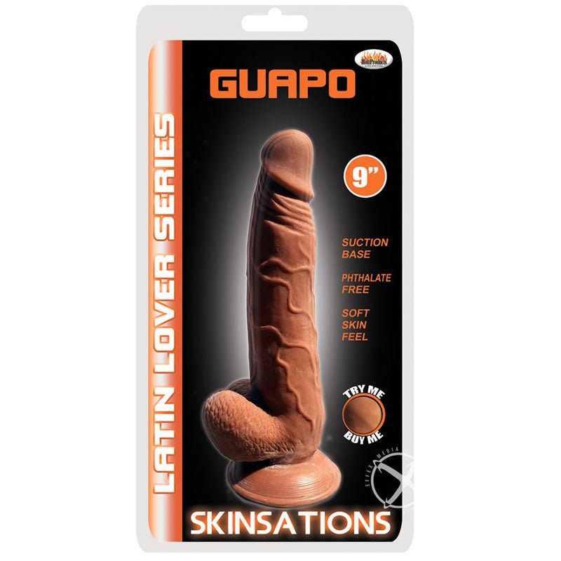 Skinsations Latin Lover Series Guapo 9 Inch - Royal Sins