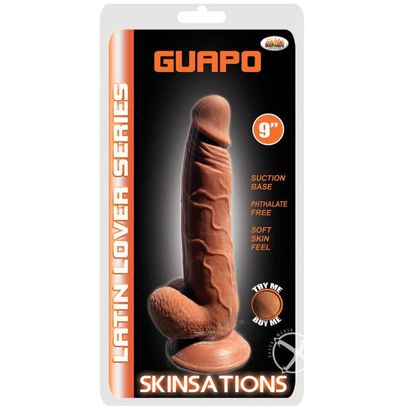 Skinsations Latin Lover Series Guapo 9 Inch - Royal Sins