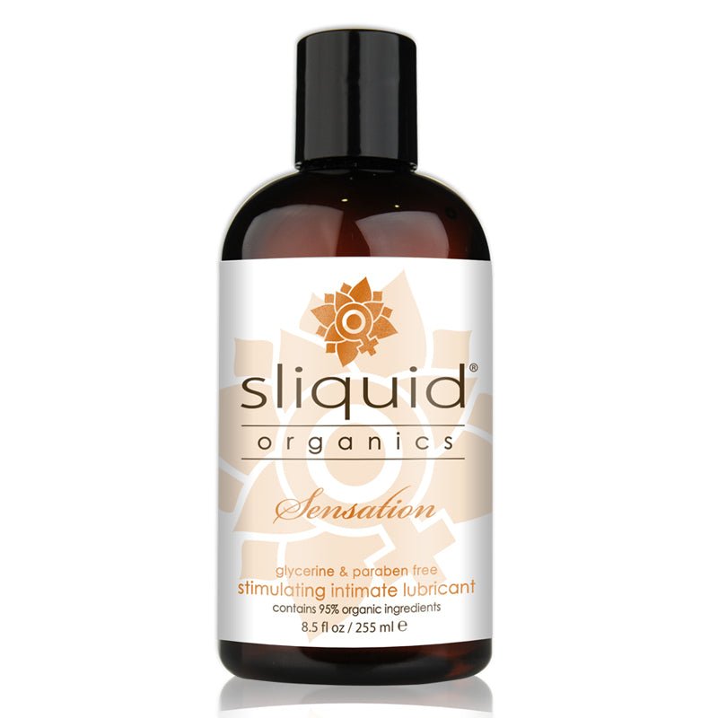 Sliquid Organics Sensation Warming Lubricant 8.5oz - Royal Sins