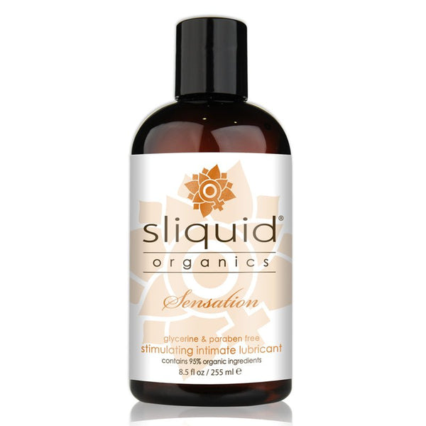 Sliquid Organics Sensation Warming Lubricant 8.5oz - Royal Sins