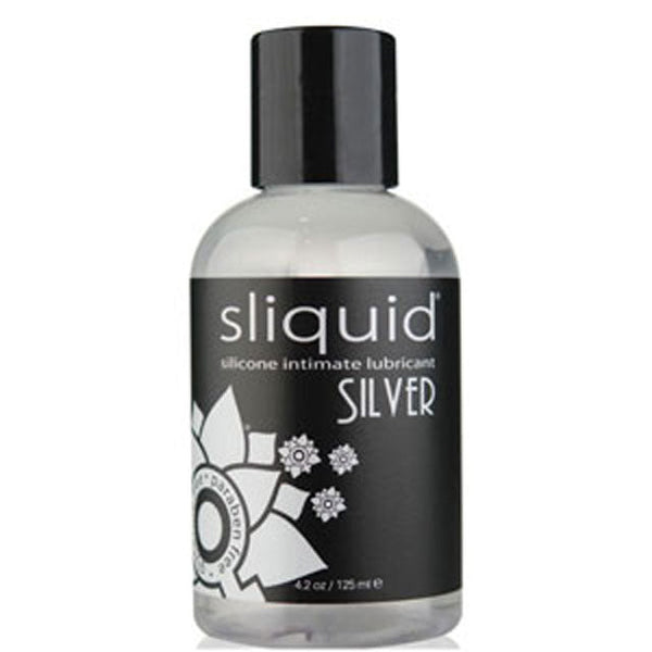 Sliquid Silver Silicone Lubricant 4.2 oz. - Royal Sins