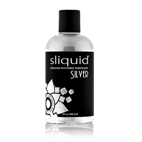 Sliquid Silver Silicone Lubricant 8.5 oz. - Royal Sins