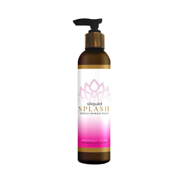 Sliquid Splash Feminine Wash Grapefruit Thyme 4.2 oz. - Royal Sins
