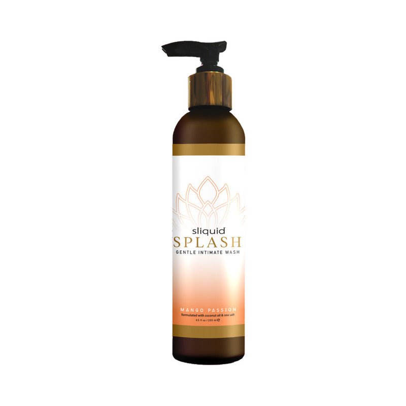 Sliquid Splash Feminine Wash Mango Passion 8.5 oz. - Royal Sins