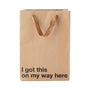 Snarky Gift Bags I Got This On My Way Here 3pk - Royal Sins