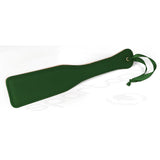 Spartacus Green PU Paddle With Reverse Plush - Royal Sins