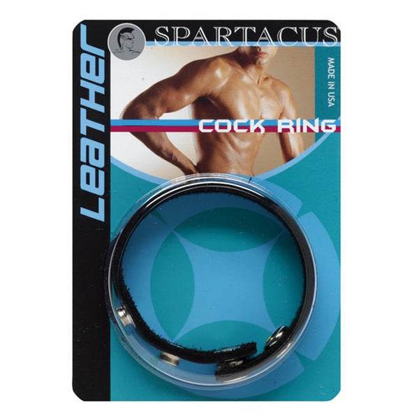 Spartacus Leather Cock Ring - Royal Sins