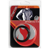 Spartacus Metal Cock Rings (2 Rings/Black) - Royal Sins