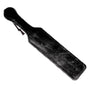 Sportsheets Dual - Sided Leather & Fur Paddle - Royal Sins