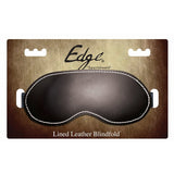 Sportsheets Edge Adjustable Leather Blindfold - Royal Sins