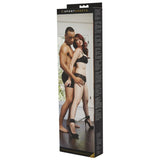 Sportsheets Expandable Spreader Bar & Cuffs Set Black - Royal Sins