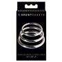 Sportsheets Metal O - Ring 3 - Pack Silver - Royal Sins