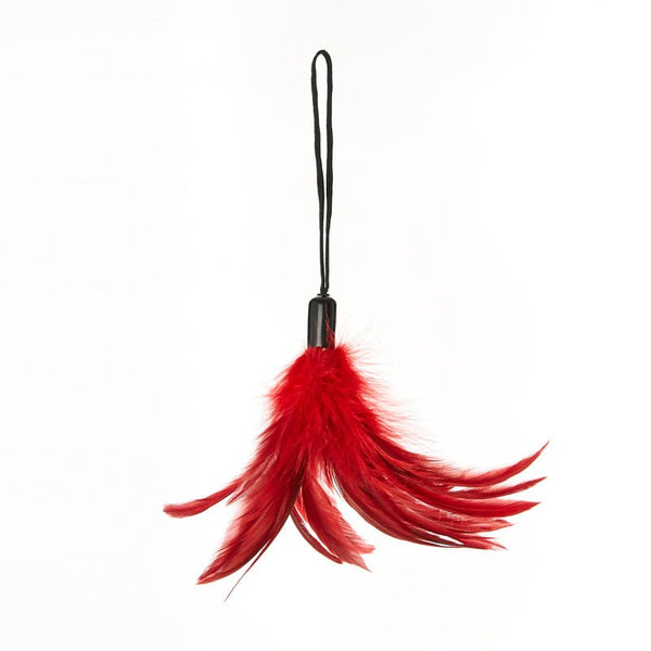 Sportsheets Pleasure Feather Tickler Red - Royal Sins