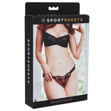 Sportsheets Saffron?Adjustable Strap - On Harness Red - Royal Sins