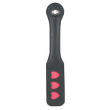 Sportsheets Sex & Mischief 12 in. Heart Impression Paddle - Royal Sins