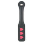 Sportsheets Sex & Mischief 12 in. Heart Impression Paddle - Royal Sins