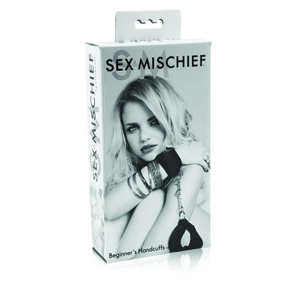 Sportsheets Sex & Mischief Beginner's Handcuffs Black - Royal Sins