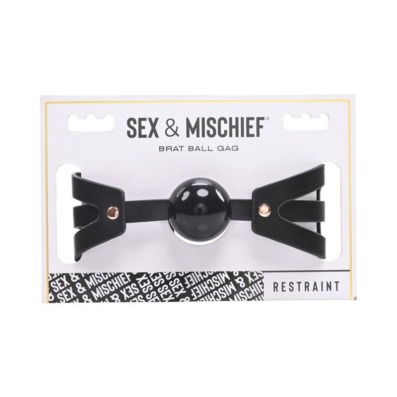 Sportsheets Sex & Mischief Brat Ball Gag - Royal Sins
