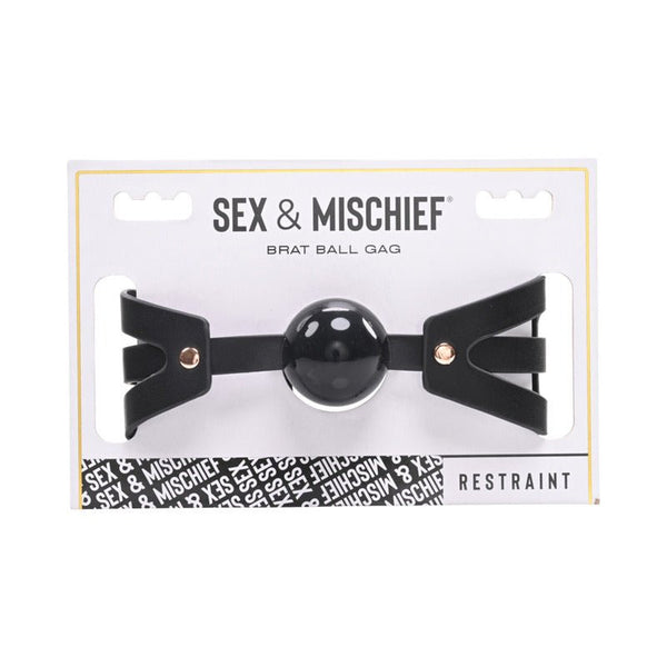 Sportsheets Sex & Mischief Brat Ball Gag - Royal Sins