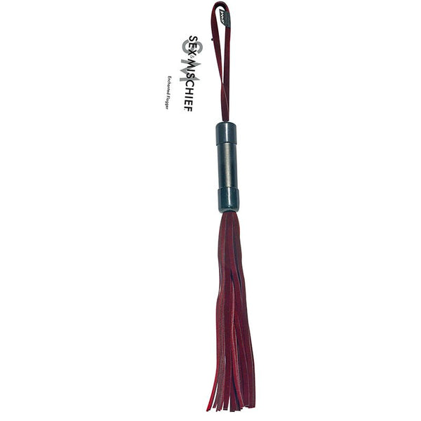 Sportsheets Sex & Mischief Enchanted Flogger Burgundy - Royal Sins