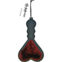 Sportsheets Sex & Mischief Enchanted Heart Paddle Dual - Sided Burgundy - Royal Sins