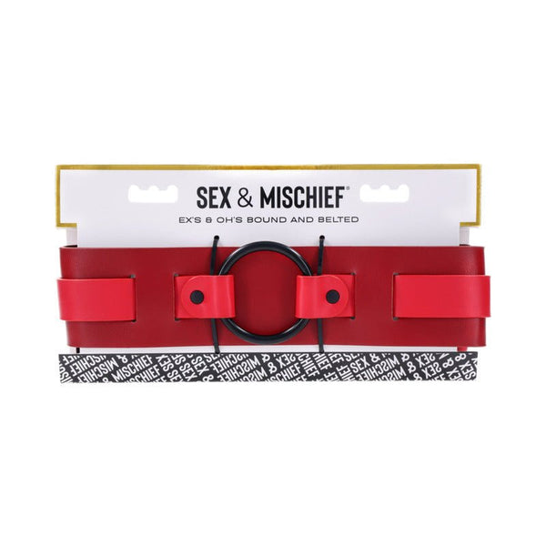 Sportsheets Sex & Mischief Ex's & Oh's Bound and Belted - Royal Sins