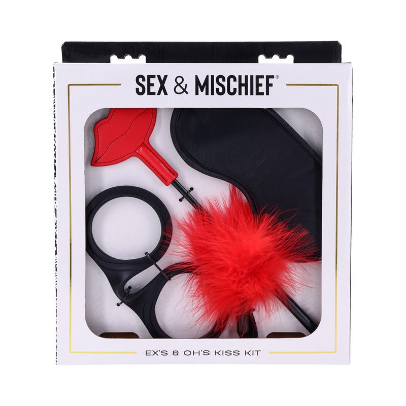 Sportsheets Sex & Mischief Ex's & Oh's Kiss Kit - Royal Sins