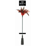 Sportsheets Sex & Mischief Feather Slapper Dual - Ended Tickler Crop Red/Black - Royal Sins