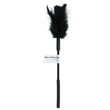 Sportsheets Sex & Mischief Feather Tickler Black - Royal Sins