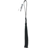 Sportsheets Sex & Mischief Noir Whip 16 in. Beaded Flogger - Royal Sins