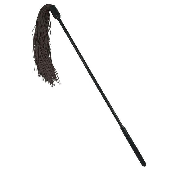 Sportsheets Sex & Mischief Rubber Tickler Black - Royal Sins
