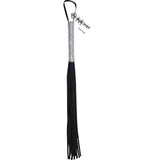 Sportsheets Sex & Mischief Sparkle Flogger Black - Royal Sins