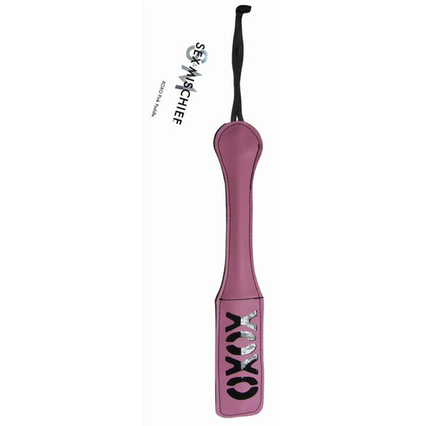 Sportsheets Sex & Mischief 'XOXO' Impression Paddle Pink - Royal Sins