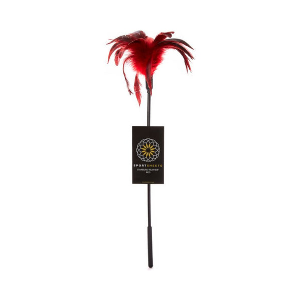 Sportsheets Starburst Tickler Red - Royal Sins