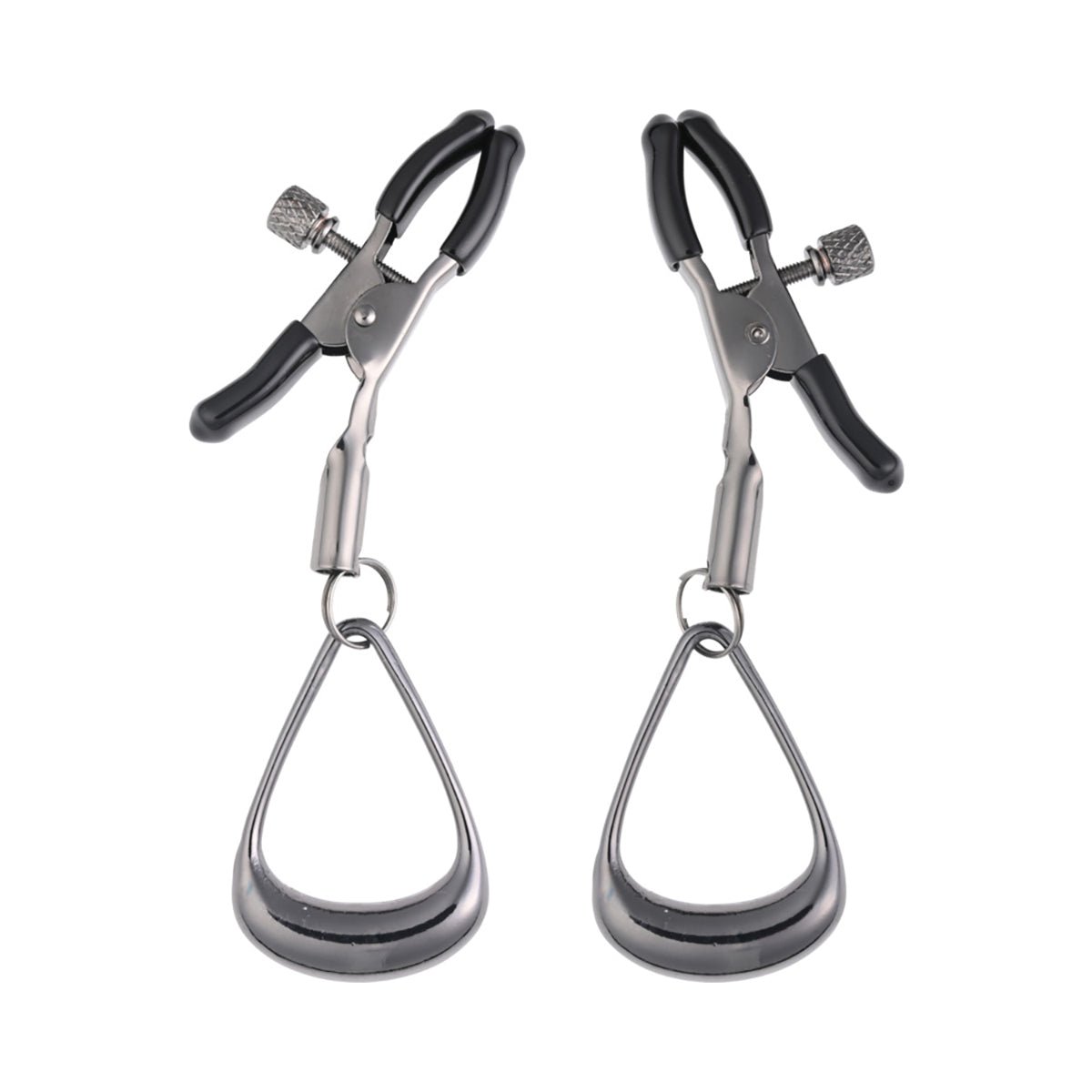 Sportsheets Velvet Noir Tuggable Nipple Clamps - Royal Sins