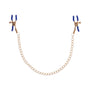 SS S&M Cougar Chained Nipple Clamps - Royal Sins